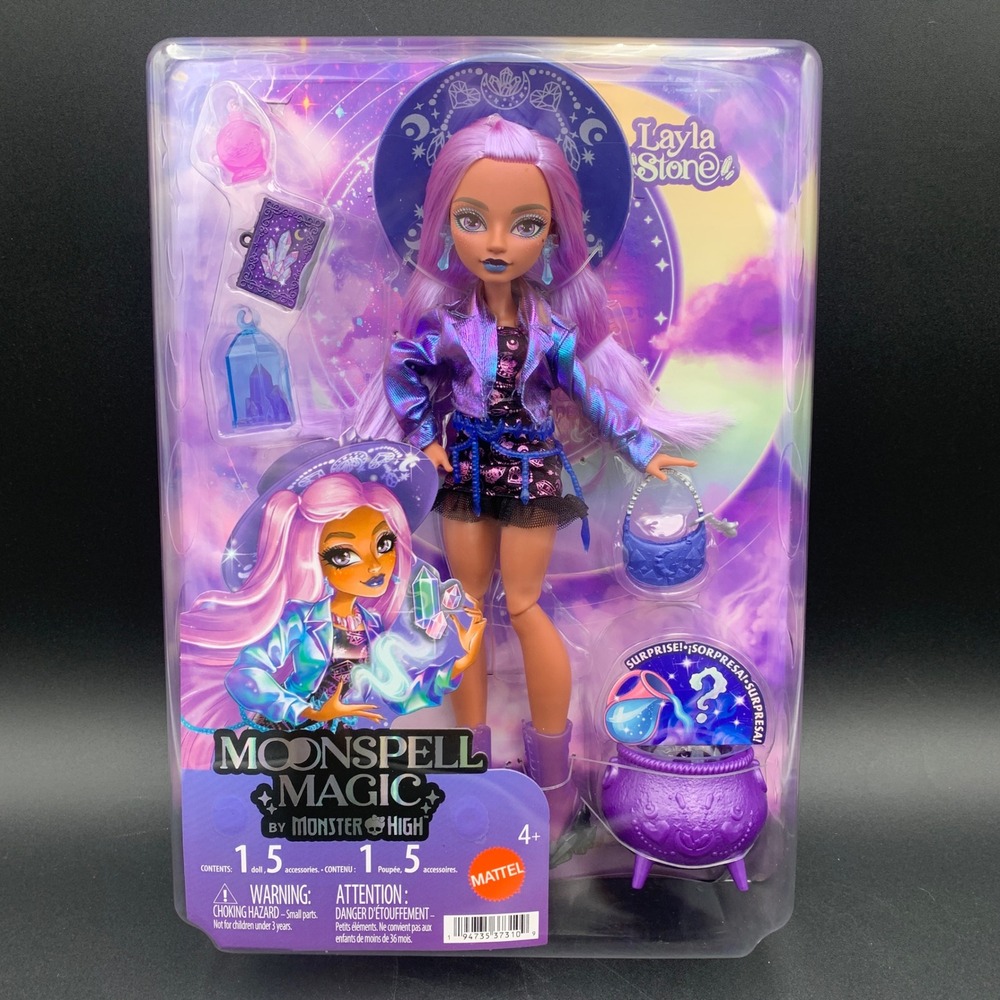 Moonspell Magic Monster High Layla Stone Doll Mattel 2026 Walmart Exclusive G3